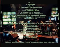 I had to run over there and flag the police like hey. U2gigs Com Cover Audio 1991 1996 Zoo Tv Tour 05 1992 2nd Leg Europe