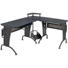 Product titleivinta reversible black gaming desk corner desk mode. Unicorn Large Reversible Corner Desk Graphite Black