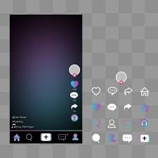 Douyin Video Open Screen Interface Icon Jitter Interface Tiktok Interface Png Transparent Clipart Image And Psd File For Free Download In 2020 Geometric Pattern Background Interface Frame Template