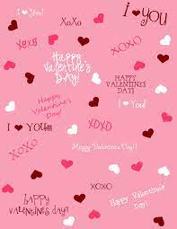 Free Printable Valentine S Day Scrapbook Paper And Love Coupons Valentines Wallpaper Valentines Scrapbook Valentines Printables Free