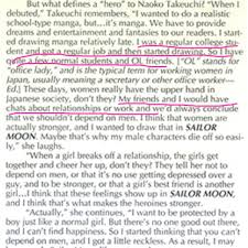 They are excited like two small children and can hardly sit still but the friend cancels their reunion. Bubblegum Midlife Crisis On Twitter I Dunno Where The Idea Of Naoko Takeuchi Being A Lonely Person With No Friends Before She Made Sailor Moon Started But It S Def Not True