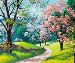 Natural painting#lukisan alam mp3 duration 2:10 size 4.96 mb / sono drawing art 3. Lukisan Spring Wallpaper Muat Turun Ke Telefon Bimbit Anda Dari Phoneky
