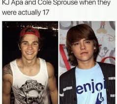 The actor was born on june 17, 1997, in auckland, new zealand. Kj Apa On Twitter Man I Would Have Absolutely Crushed You At Age 17 Crushed Colesprouse