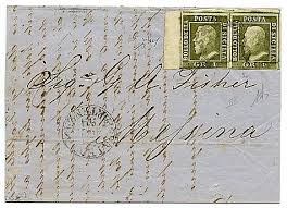 Da Palermo 20 Dic 59 A Messina Con Coppia Pos 1 E 2 Angolo Di Foglio Dell 1 Gr 5 Ann Col Ferro Di Cavallo Molto Bella Ad C Ferri Di Cavallo Asta Storia