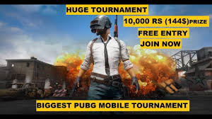 Also, get the latest updates and news on the pubg tournaments. Biggest Pubg Mobile Tournament Free Entry 10 000 Rs Winning Prize Youtube