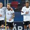 Встреча завершилась со счётом 1:0 в пользу немецкой команды. 1