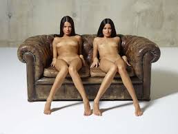 Hot brunette dolls Gloria and Nicole posing in the nude – Naked Girls