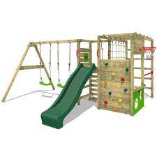 Kletterturm garten kinderspielplatz garten haus für kinder kinder garten kinderspielhaus garten haus und garten kinderspiel im freine kinderhaus baumhaus. Spielturm Fatmoose Actionarena Air Xxl Garten Kaufland De