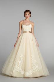 The Loveliest Pale Yellow Wedding Ideas Modwedding Yellow Wedding Dress Lazaro Bridal Gown Wedding Dress Champagne
