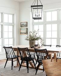 Farmhouse Style Black Windsor Dining Chairs For Every Budget In 2021 Modern Farmhouse Dining Farmhouse Dining Room Farmhouse Dining Table