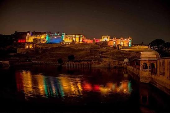 Amber Fort light