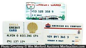 We send cardholders various types of legal notices, including notices of increases or decreases in credit lines, privacy notices, account updates and statements. Gas Station Credit Cards Antique Advertising
