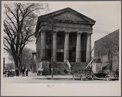 Bank In Shawneetown Illinois Built By State In 1839 Note Water Tank For Drinking Water Purposes O Southern Illinois Historical Sites Historic Preservation