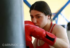 Minsk 2019: Anush Grigoryan celebrates victory in 1/8 final -