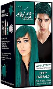 Splat Rebellious Colors Hair Coloring Complete Kit Deep Emerald 1 Ea Pack Of 4 This Is An Amazon Affiliate Splat Hair Dye Hair Color Permanent Hair Color