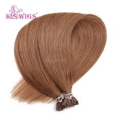 It supports wide range of classic as well as vibrant colors for trendy look. China K S Wigs I Tip Hair Color 30 Virgin Remy Human Hair Extension China I Tip Hair And Hair Extension Price
