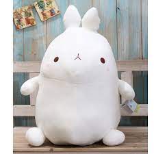 Authentic Rabbit Character Molang Basic Plush Doll Large Size 60cm 24 Molang Plush Dolls Plush Toy Dolls Kawaii Plushies