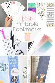 12 free printable bookmarks cutesy crafts