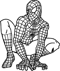Free printable spiderman coloring pages. Spiderman Coloring Pages Online Novocom Top