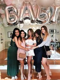 This is what it comes down to when you're trying to think about what to wear to a baby shower: What To Wear To A Baby Shower Jessi Malay