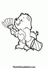 In this free printable care bear coloring page tenderheart bear is riding a bicycle on a lovely summers day. Care Bears Tenderheart Bear Jpg 160963 Carebears Coloring Pages Coloring Home