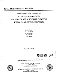 Although most of his published work was poetry, he also wrote essays, fiction, and plays. Pdf Predicting The Impact Of Sexual Abuse On Women The Role Of Abuse Severity Parental Support And Coping Strategies