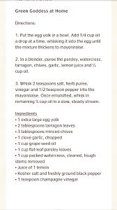Panera S Green Goddess Dressing Recipe Panera Green Goddess Salad Goddess Dressing Recipe Green Goddess Dressing