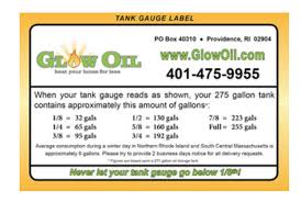 Does Oil Tank Gauge Read Fraction Of Total Tank Capacity Or