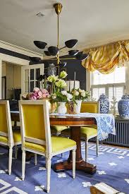 The curved design of the seat and indented spine gives it a distinctive silhouette. Mustard Yellow Square Back Dining Chairs Design Ideas