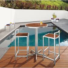 Montego Round Bar Table Modern Outdoor Bar Tables Stools Bar Carts Modern Outdoor Furniture Room Board Modern Outdoor Furniture Outdoor Bar Table Bar Table
