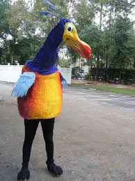 How To Create A Kevin Costume The Bird From Up Disney Costumes Diy Disney Halloween Costumes Up Costumes