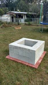 Cinder blocks are a great building tool for many things. People Add A Cinder Block Fire Pit To Their Residence Due To The Fact That It Looks Terrific And You Can E Outdoor Fire Pit Backyard Fire Cinder Block Fire Pit