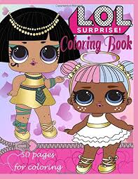 Cute lol surprise doll coloring pages free printable coloring pages. L O L Surprise Coloring Book 50 Pages For Preispiraten De Preisvergleich