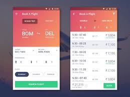 Flight Booking Material App Mobile App Inspiration Flight Booking App App Design