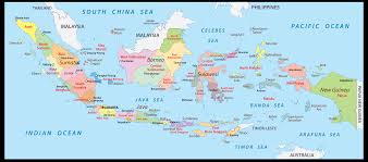 Bujangga manik, which was written on 29 palm leaves and kept in the bodleian library in oxford since 1627, mentioning more than 450 names of places, regions, rivers and mountains situated on java island, bali island and sumatra island. Indonesia Maps Facts World Atlas