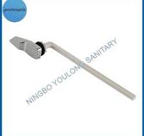 Plastic Chrome Finish Handle Toilet Tank Flush Lever