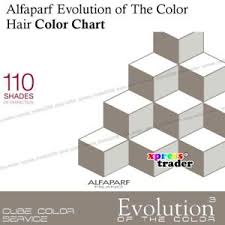 details about alfaparf evolution of the color 110 shades of perfection hair color chart book