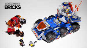 Lego Nexo Knights 70322 Axl S Tower Carrier Speed Build Youtube
