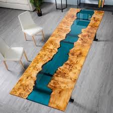 Live Edge Epoxy River Table Custom Live Edge Table Liveedgefurniture In 2020 Live Edge Table Resin Table Wood Table Design