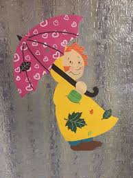 Fensterbild Aus Tonkarton Herbstkind Luisa Mit Schirm 10 Blatter Herbst For Sale Eu Blumen Basteln Mit Kindern Blumen Basteln Fensterbilder Herbst Malen