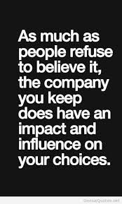 Friends Influence Quote via Relatably.com