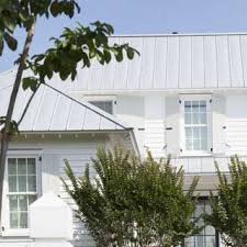 Check spelling or type a new query. Ueco White House With Gray Metal Roof And Gray Shutters Metal Roof Houses House Paint Exterior Gray Metal Roof