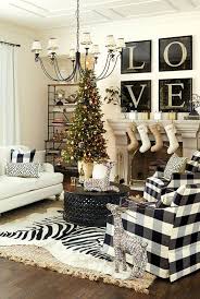 Inspiring Living Room Decorating Ideas For New Year Christmas Decorations Living Room Christmas Living Rooms Black And White Living Room