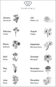 Flowers make for great tattoos for a number of reasons. February Birth Month Flower Tattoo Novocom Top