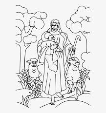 Explore 623989 free printable coloring pages for your kids and adults. Medium Image Jesus The Good Shepherd Coloring Pages Free Transparent Png Download Pngkey