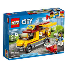 Lego City Pickup Caravan 60182 Building Kit 344 Pieces Lego City Great Vehicles Pizza Van 60150 Pizza Vans Lego City Lego City Sets