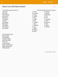 I Got Red Moon The Leader What Is Your Wolf Name And Rank Be Sure To Comment Your Name And Rank Wolf Name Gener Wolf Name Generator Wolf Name Name Generator