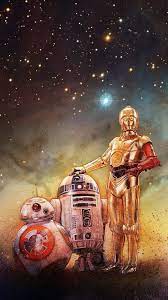 Imagem De Star Wars Bb 8 And C3po Star Wars Painting Star Wars Art Star Wars Poster