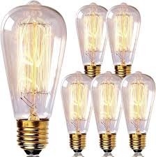 Shop for 60 watt bulb online at target. 60 Watt 60 Watt Equivalent St64 Incandescent Dimmable Light Bulb Amber 2700k E26 Medium Standard Base Reviews Joss Main