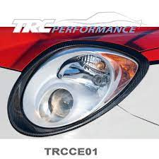 Set Cornici Fari Carbonio Anteriori Posteriori Alfa Romeo Mito M430 Trc Performance